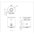 Elektrischer Speicher heißer Lg Mex Warmwasserbereiter für Dusche